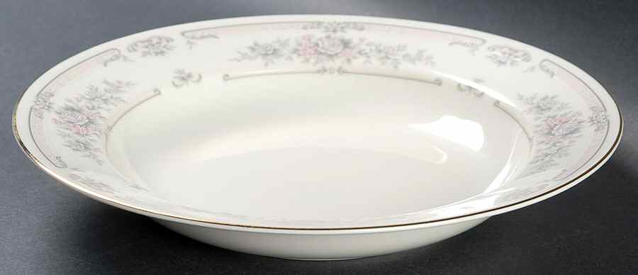 Antique Lace Rim Soup Bowl by Royal Limited-1