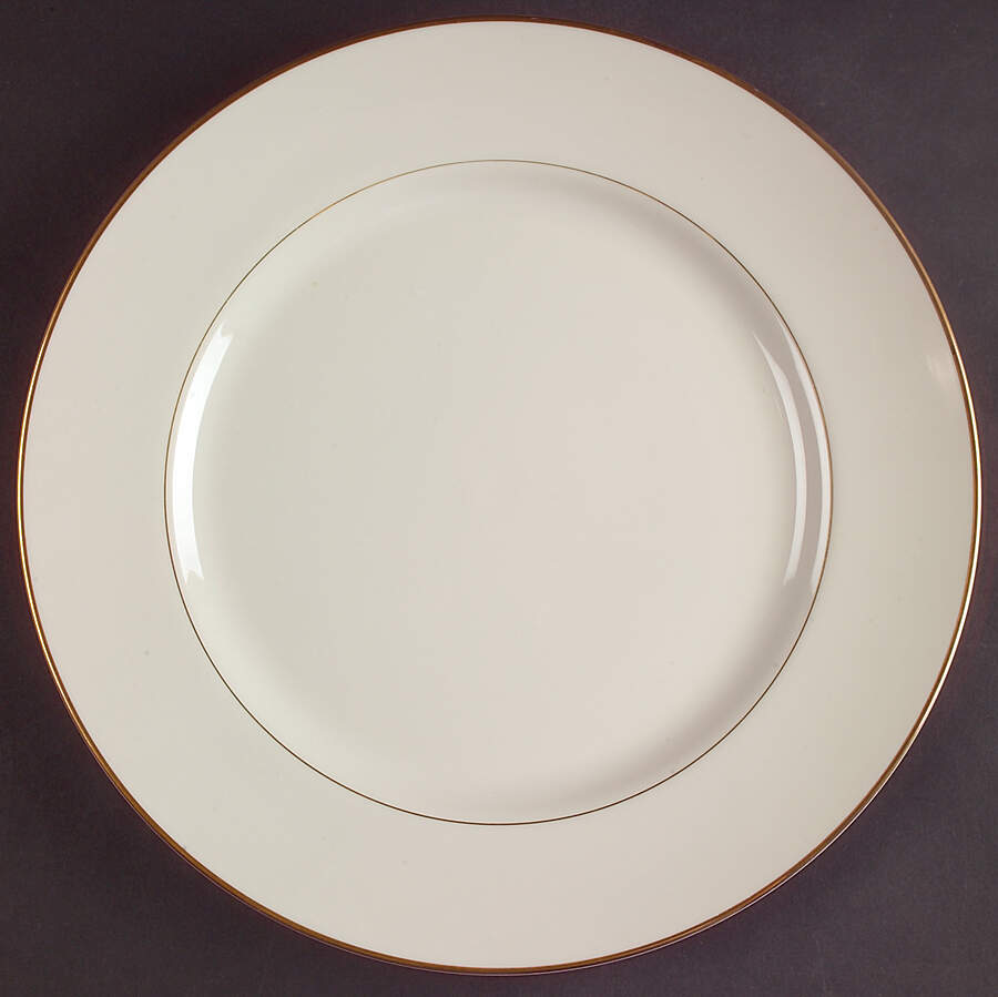 Golden Ivory Dinner Plate by Royal Limited-1