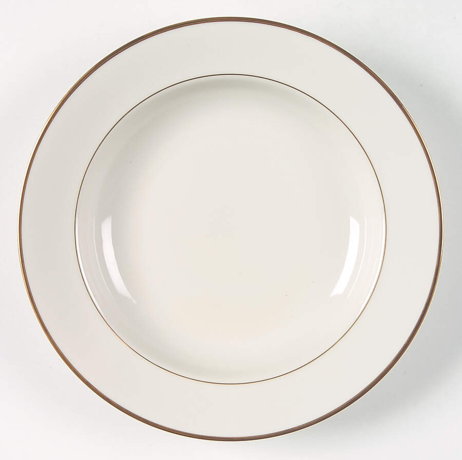 Golden Ivory Rim Soup Bowl by Royal Limited-1