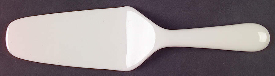 Golden Ivory Solid Ceramic Pie/Cake Server by Royal Limited-1