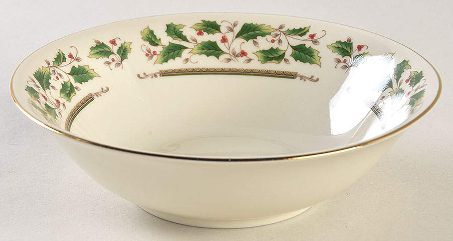 Holly Holiday Coupe Cereal Bowl by Royal Limited-1