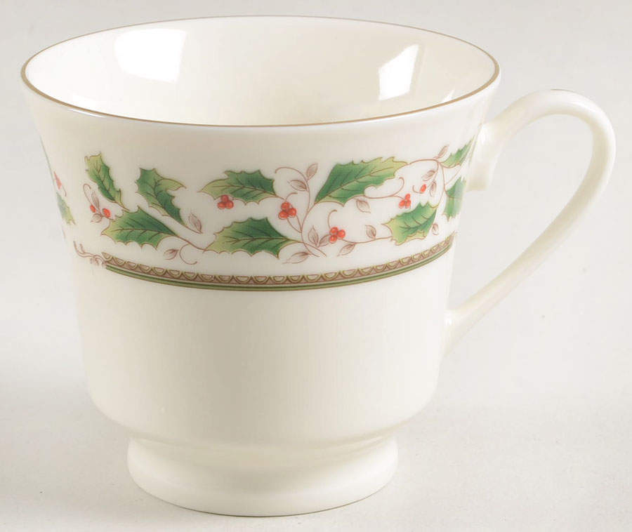 Holly Holiday Footed Cup by Royal Limited-1