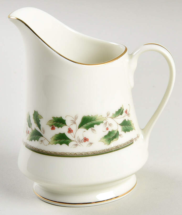 Holly Holiday Creamer by Royal Limited-1