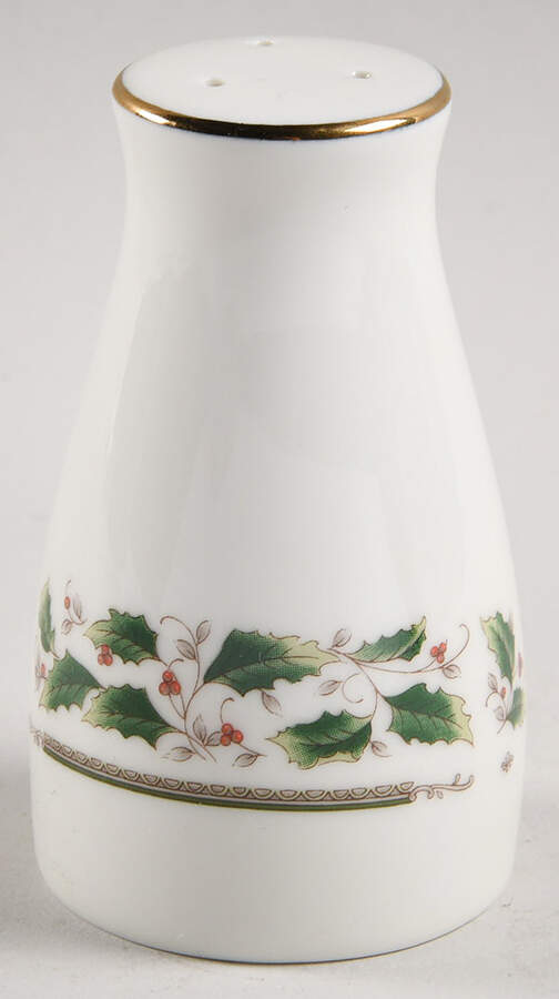Holly Holiday Salt Shaker by Royal Limited-1