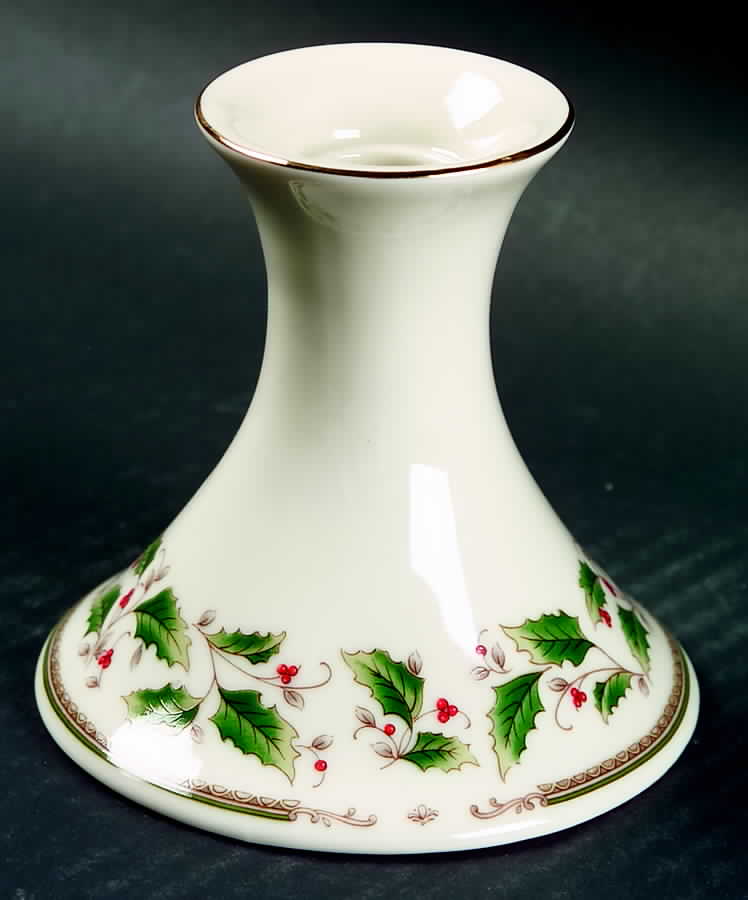 Holly Holiday 3" Candlestick by Royal Limited-1