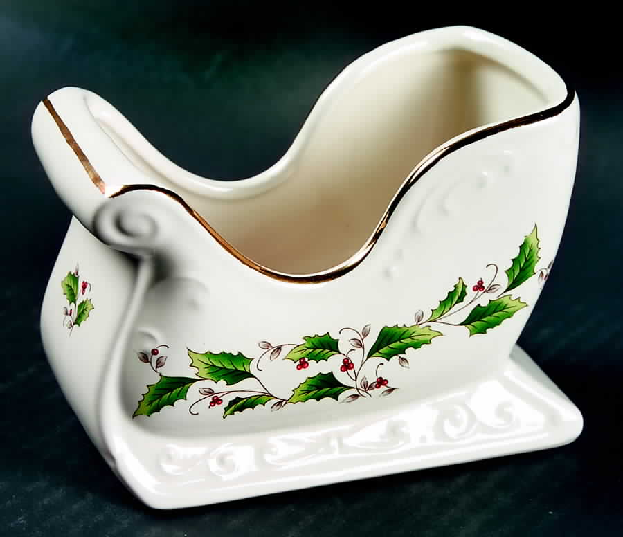 Holly Holiday Small Sleigh by Royal Limited-1