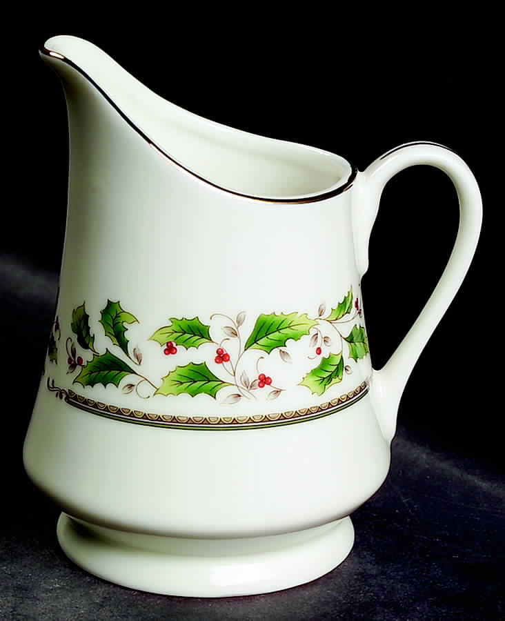 Holly Holiday Creamer by Royal Limited-1