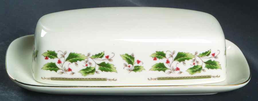 Holly Holiday 1/4 Lb Covered Butter by Royal Limited-1
