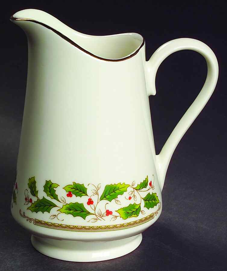 Holly Holiday Creamer by Royal Limited-1