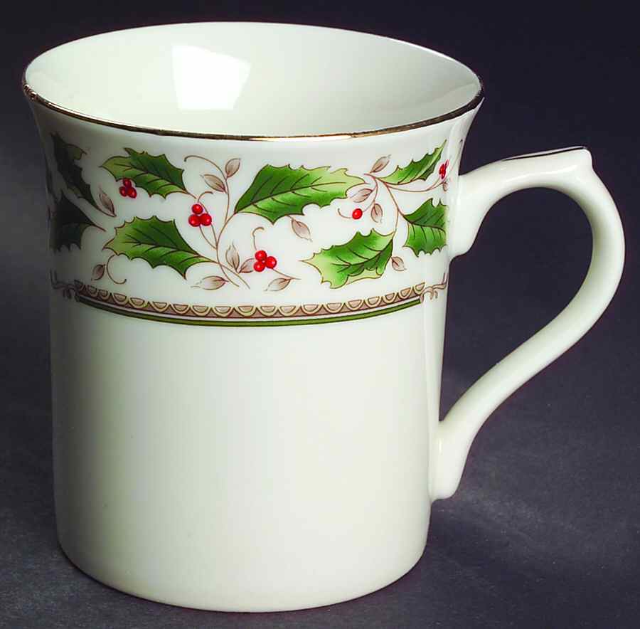 Holly Holiday Mug by Royal Limited-1