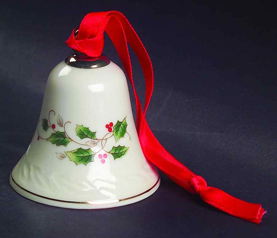Holly Holiday Bell Ornament by Royal Limited-1
