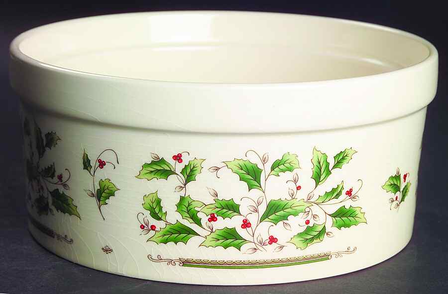 Holly Holiday 8" Souffle Oven-To-Table by Royal Limited-1