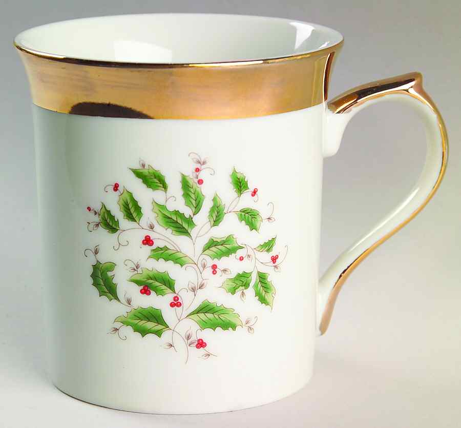 Holly Holiday Mug by Royal Limited-1
