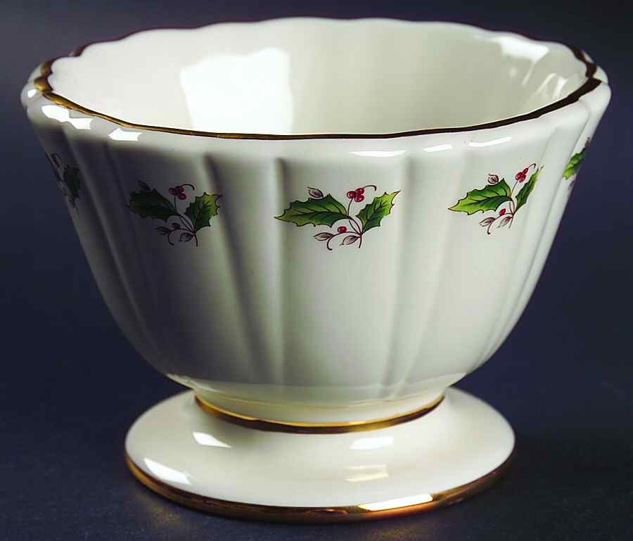 Holly Holiday Nut Dish by Royal Limited-1