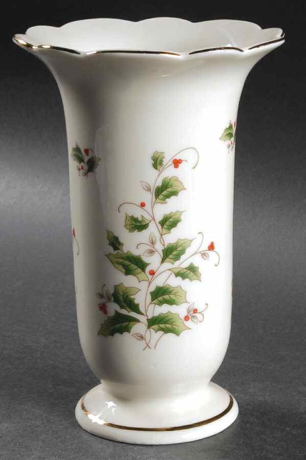 Holly Holiday 6" Vase by Royal Limited-1