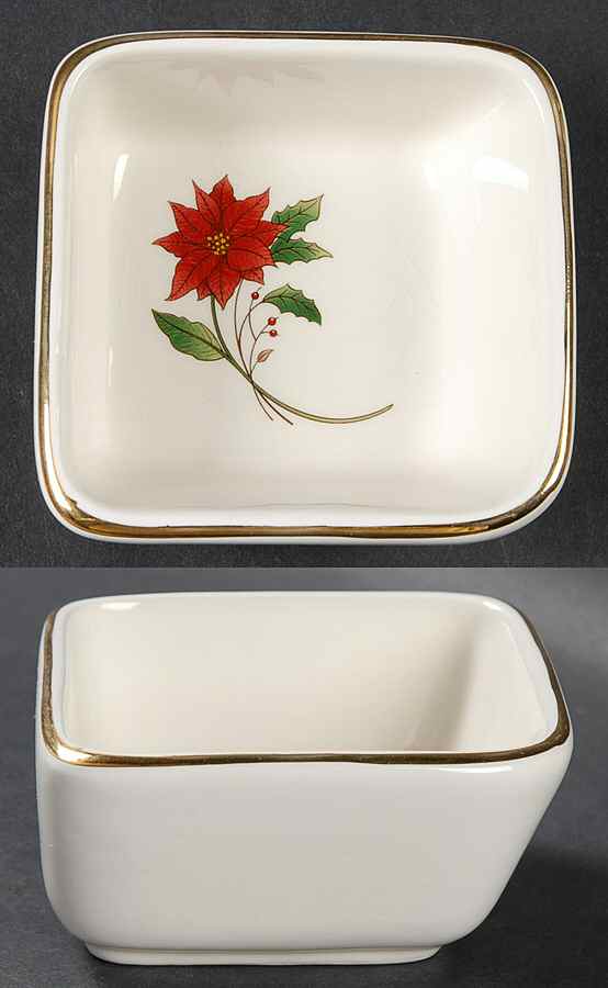 Holly Holiday Hors d'Oeuvres Dish by Royal Limited-1