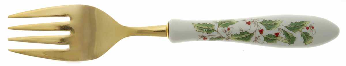 Holly Holiday Cold Meat Fork by Royal Limited-1