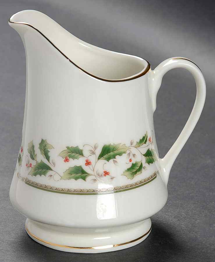 Holly Holiday Creamer by Royal Limited-1