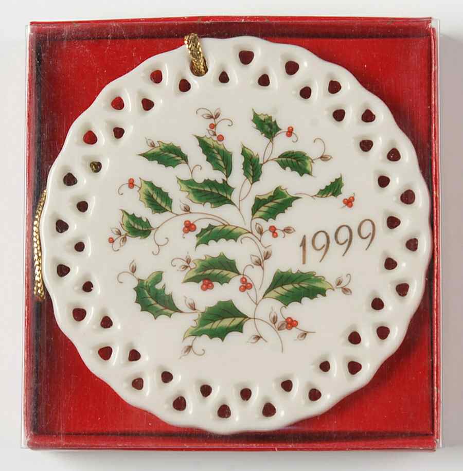 Holly Holiday 1999 Annual Ornament by Royal Limited-1