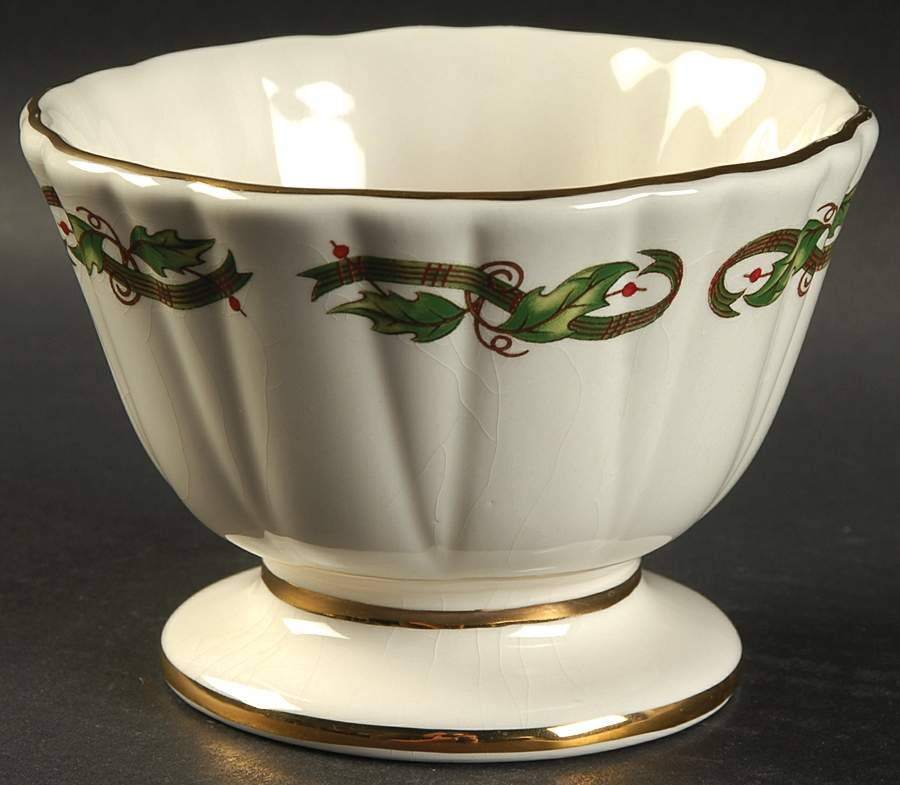 Holly Holiday Nut Dish by Royal Limited-1
