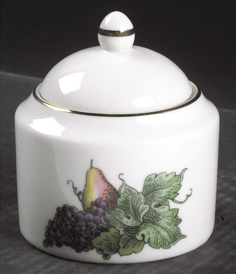 Holiday Harvest Sugar Bowl & Lid by Royal Limited-1