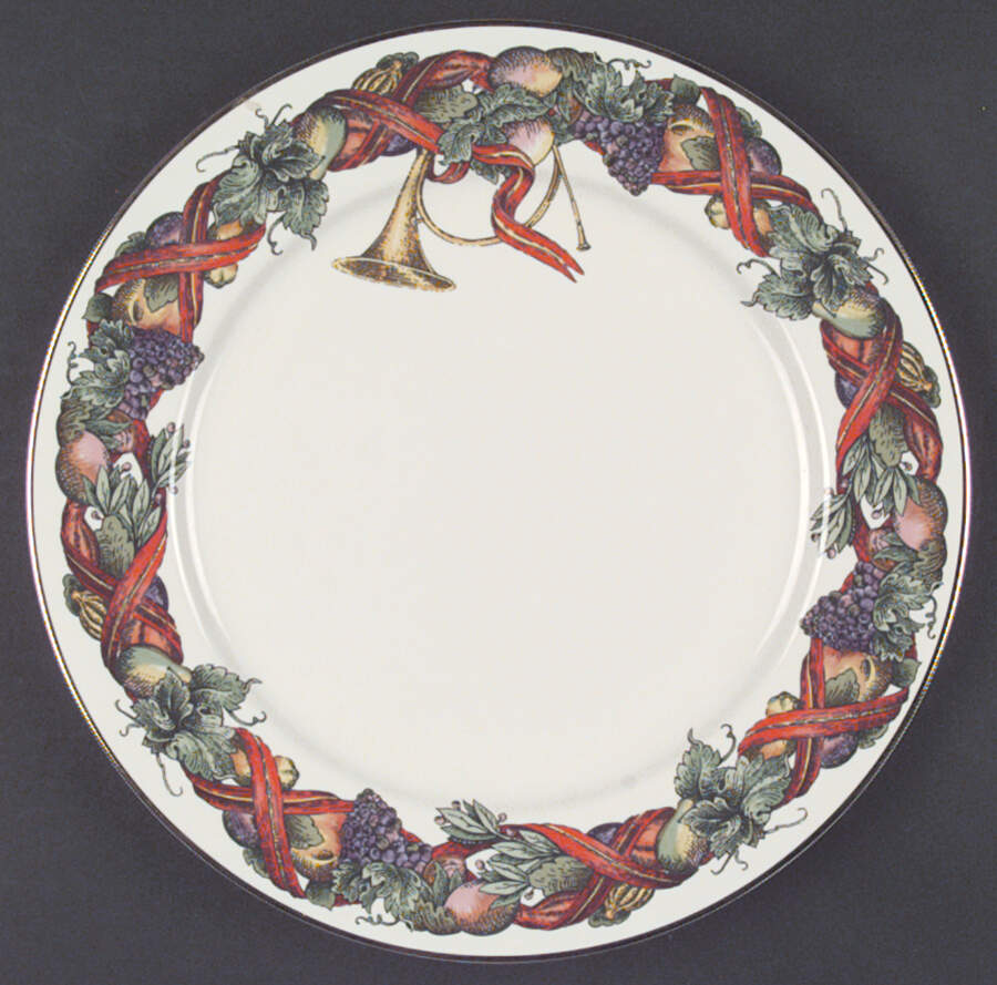 Holiday Harvest Dinner Plate by Royal Limited-1