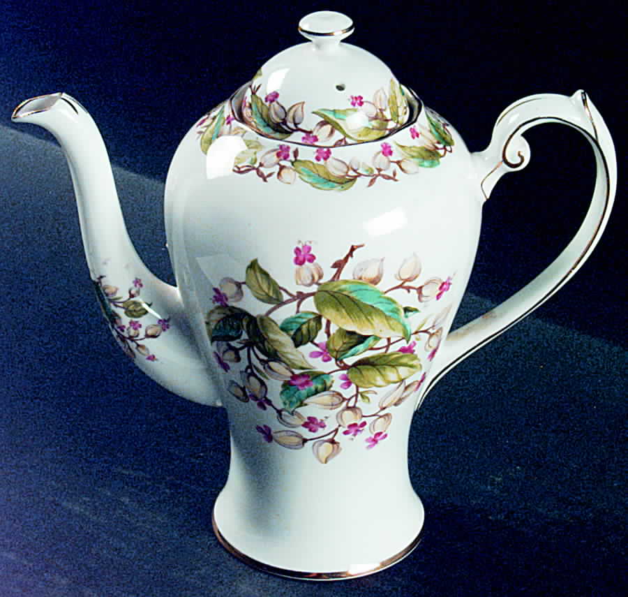 Linden Lea Mini Coffee Pot & Lid by Roslyn (England)-1