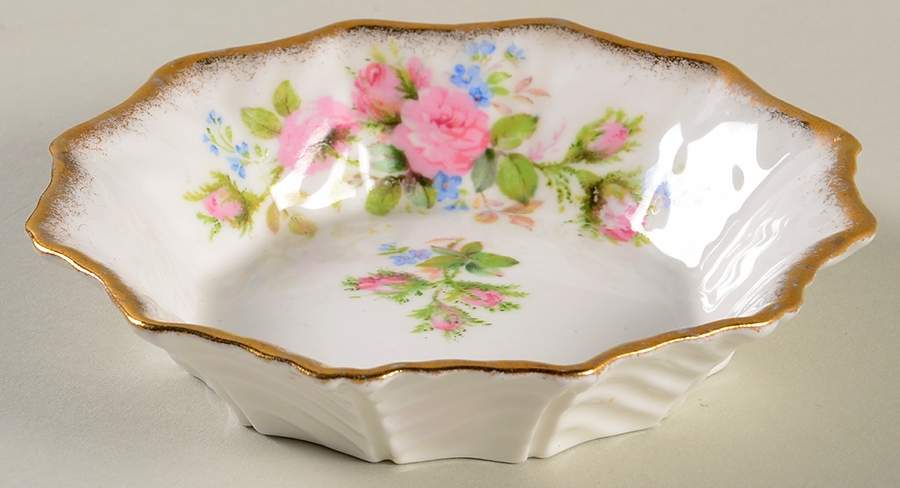 Moss Rose Sweet Meat Dish by Roslyn (England)-1