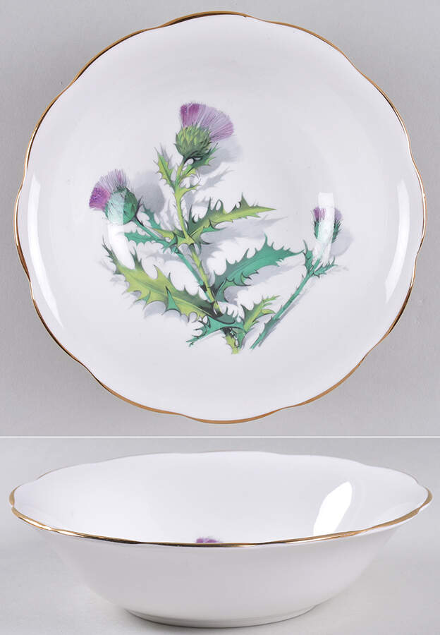 Queen O'Th' Highlands Coupe Cereal Bowl by Roslyn (England)-1