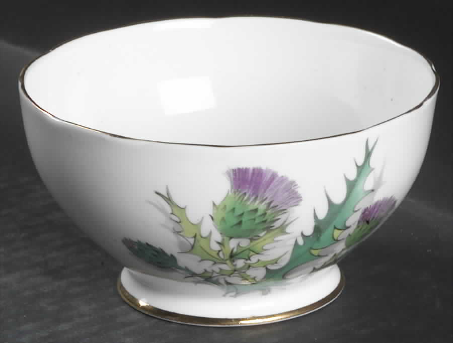 Queen O'Th' Highlands Open Sugar Bowl by Roslyn (England)-1