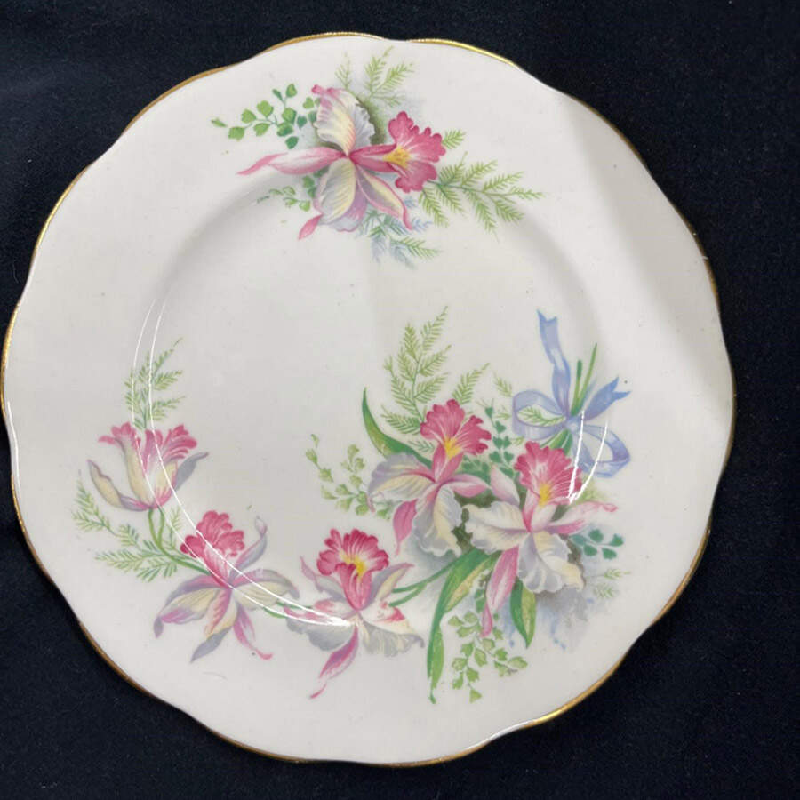 Sweet Romance Bread & Butter Plate by Roslyn (England)-1