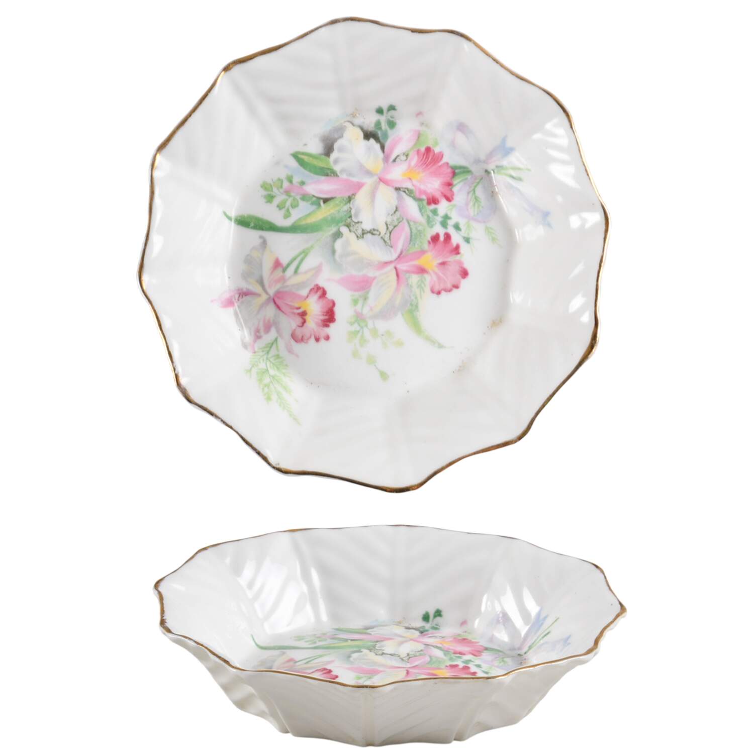 Sweet Romance Nut Dish by Roslyn (England)-1