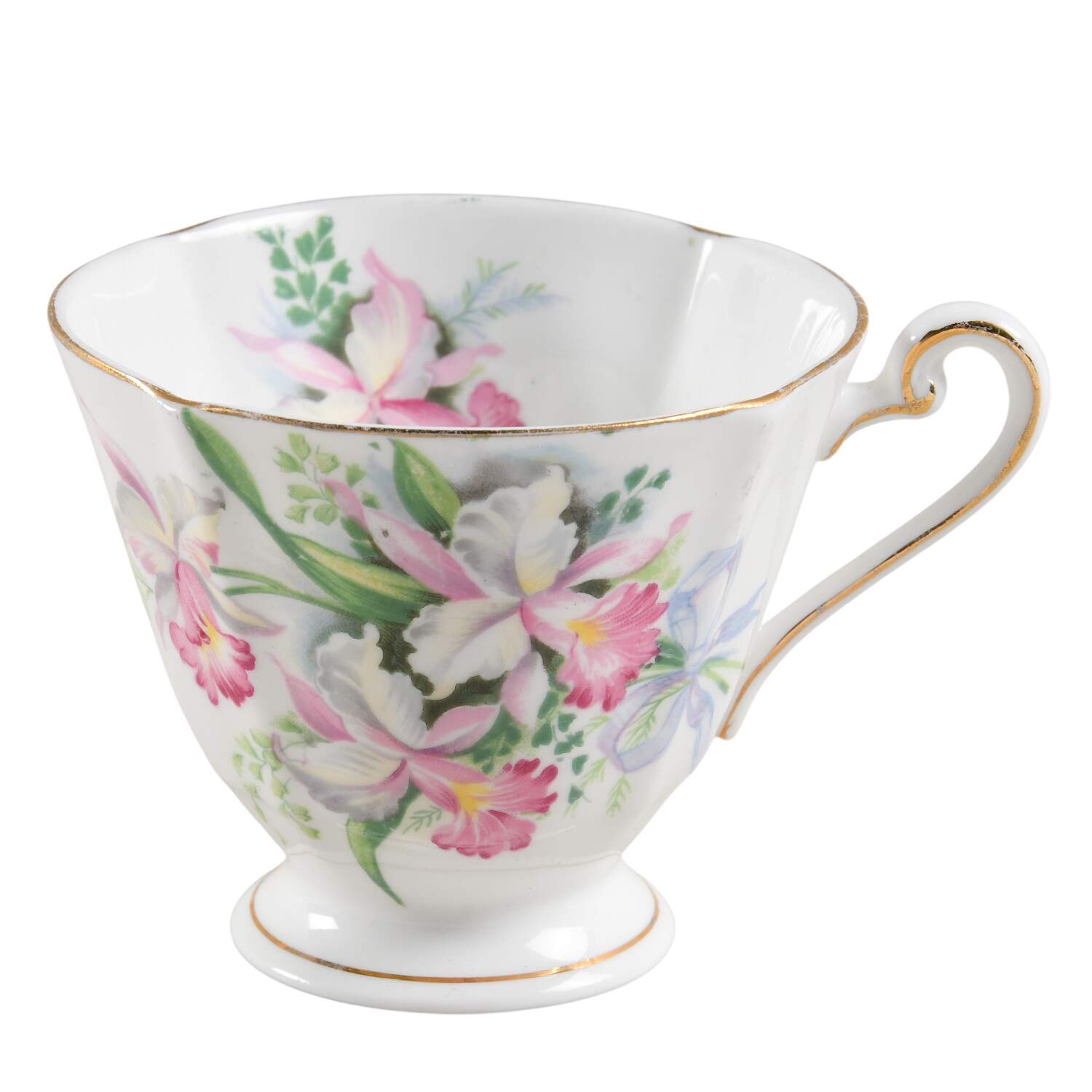 Sweet Romance Footed Cup by Roslyn (England)-1