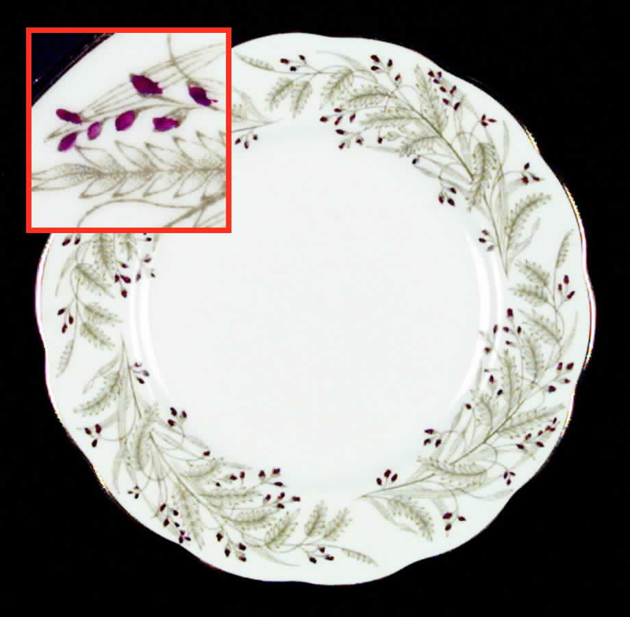 Whispering Grass Salad Plate by Roslyn (England)-1