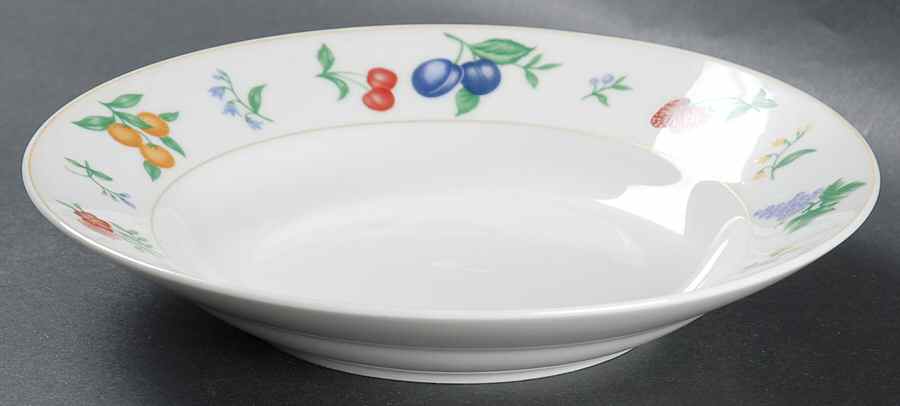 Chelsea (No Trim, Mustard Ring) Rim Soup Bowl by Royal Majestic-1