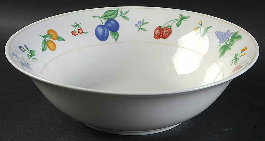 Chelsea (No Trim, Mustard Ring) 9" Round Vegetable Bowl by Royal Majestic-1