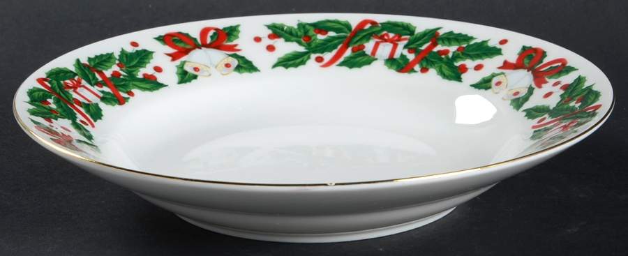 Christmas Joy Rim Soup Bowl by Royal Majestic-1