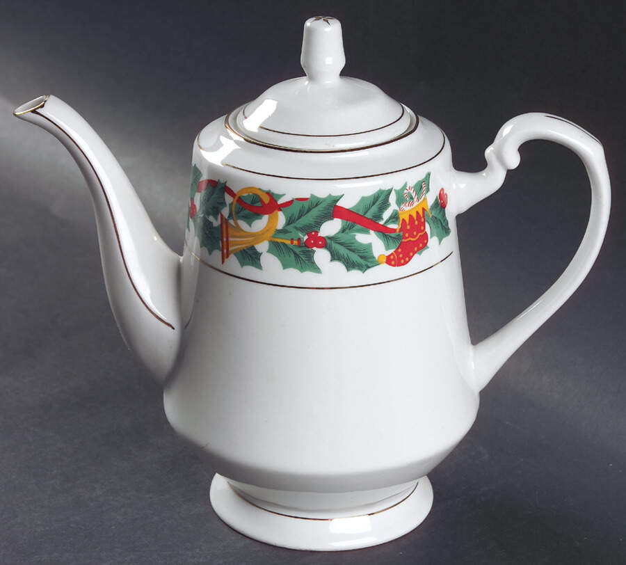 Christmas Eve Coffee Pot & Lid by Royal Majestic-1