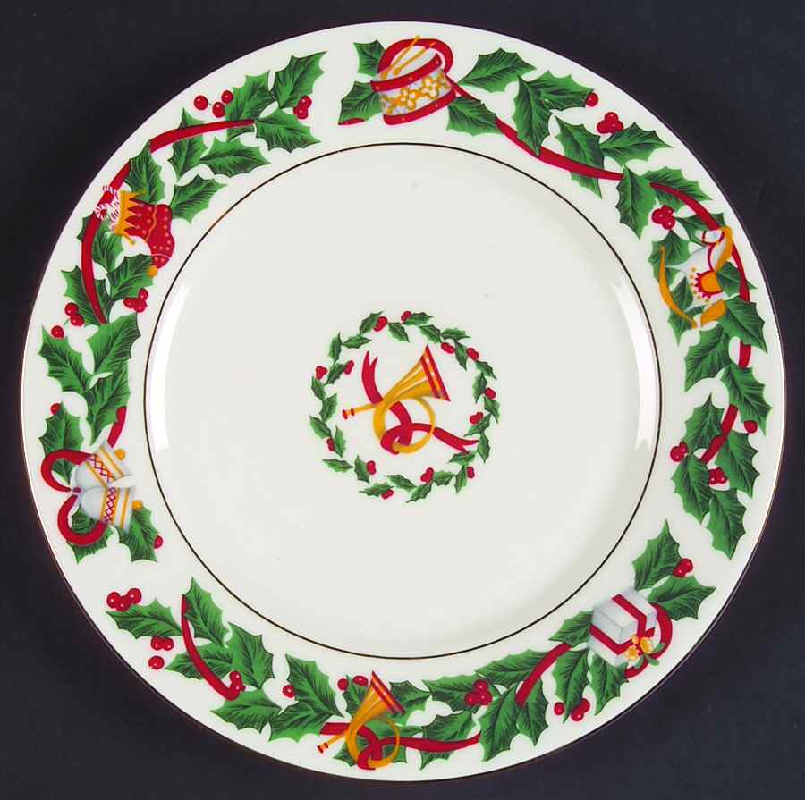 Christmas Eve Salad Plate by Royal Majestic-1