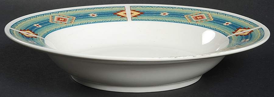 Desert Sun Rim Soup Bowl by Royal Majestic-1