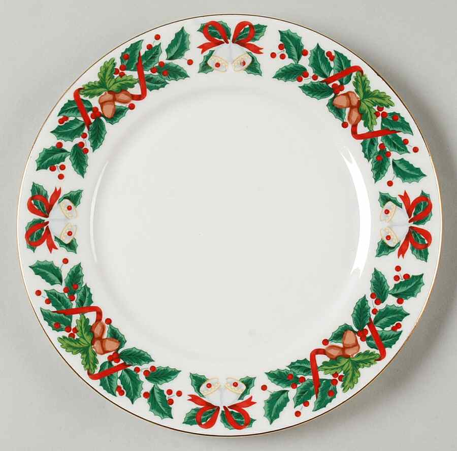 Holiday Cheer Salad Plate by Royal Majestic-1
