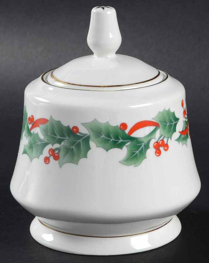 Noel Sugar Bowl & Lid by Royal Majestic-1