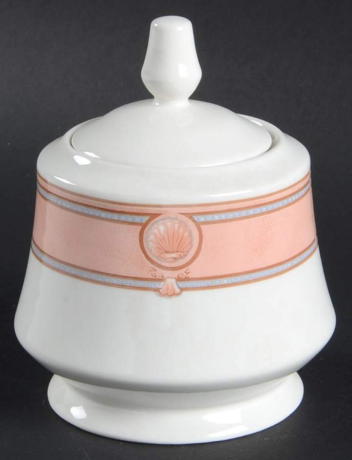 Seascape Sugar Bowl & Lid by Royal Majestic-1