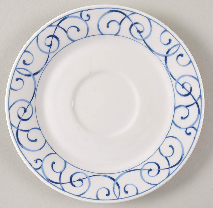 Vienna Blue Saucer by Royal Majestic-1