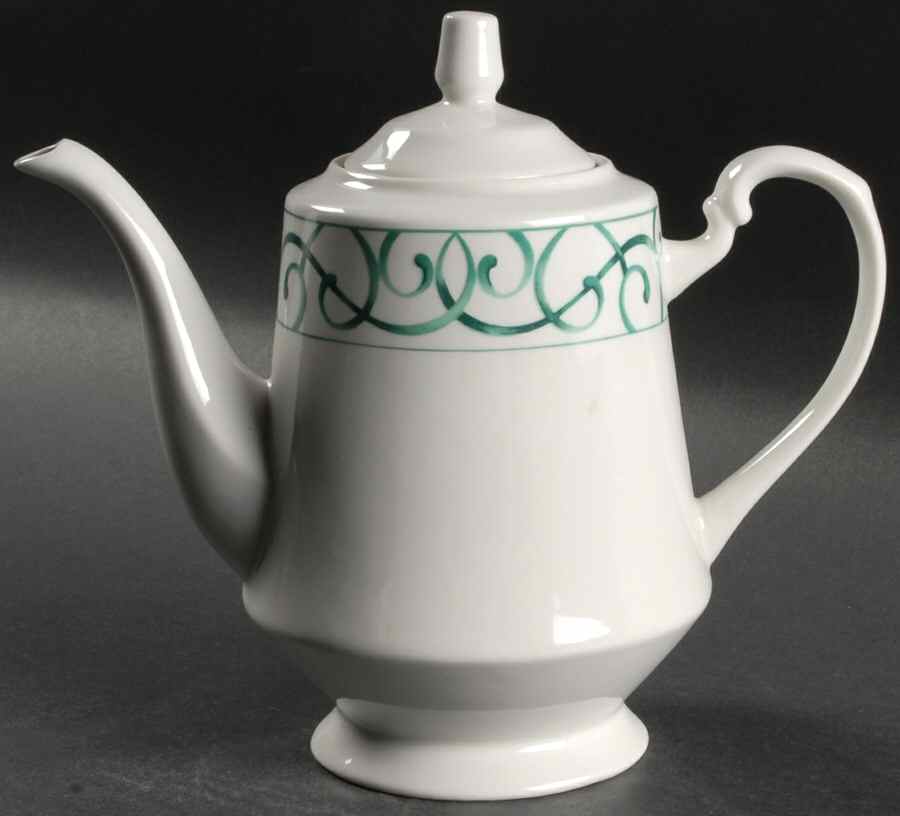 Vienna Green Coffee Pot & Lid by Royal Majestic-1
