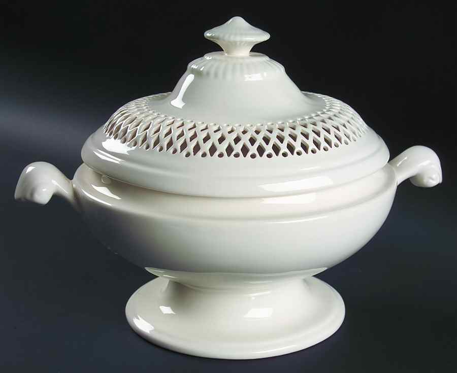 Classics Round Covered Vegetable by Royal Creamware-1