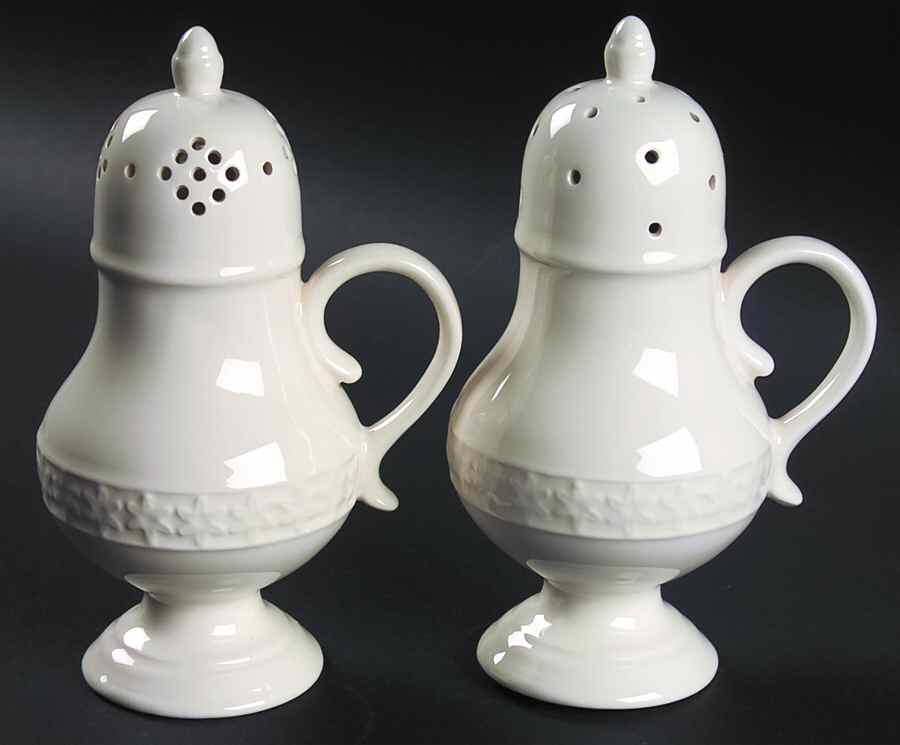 Classics Salt & Pepper Set by Royal Creamware-1