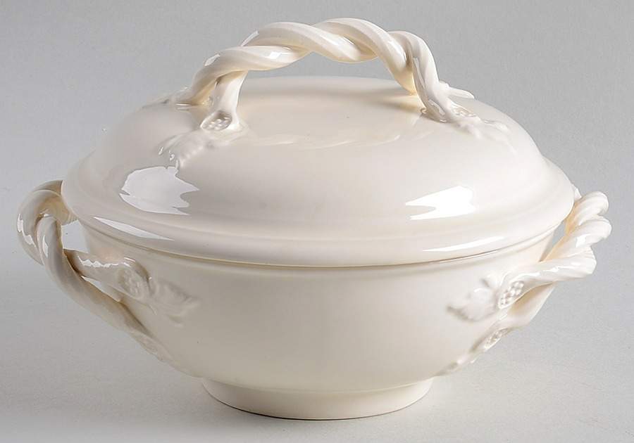 Classics Candy Box & Lid by Royal Creamware-1
