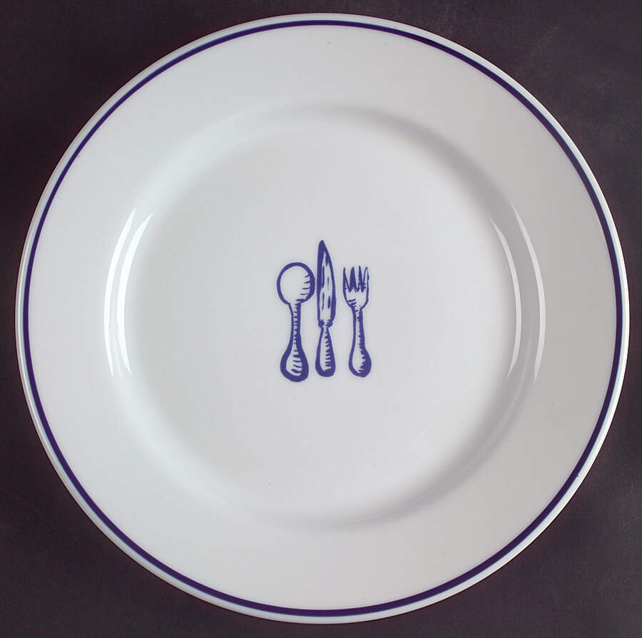 Dinnertime Luncheon Plate by Rosanna-1