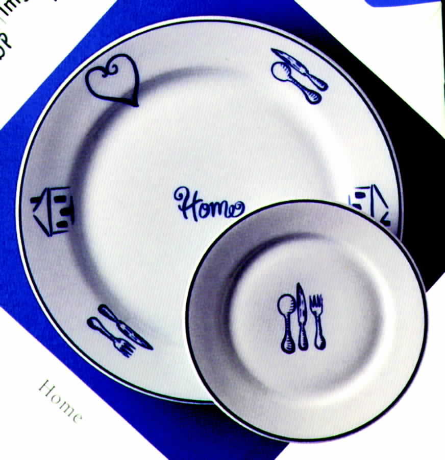 Home Dinner Plate by Rosanna-1